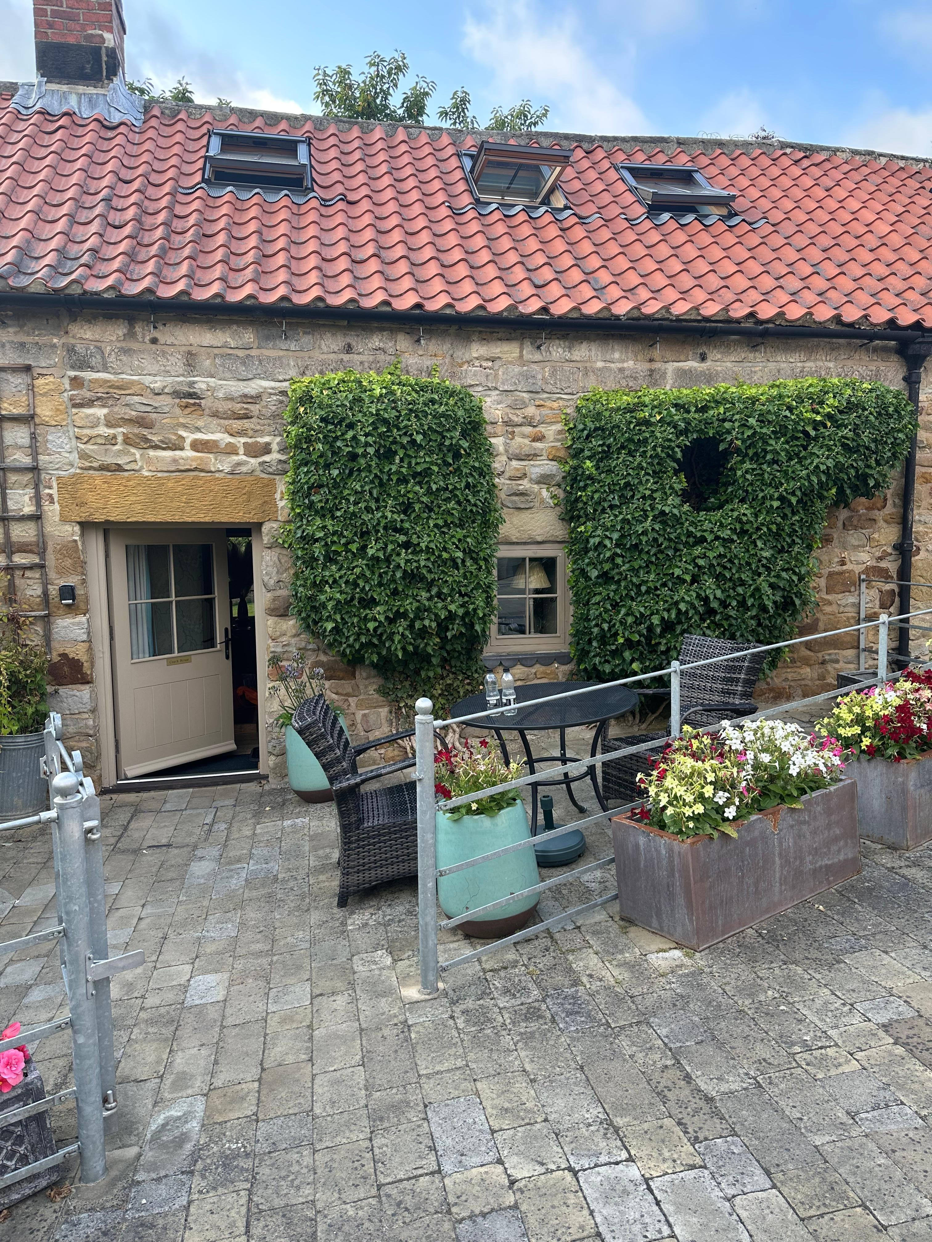 Outside from the courtyard