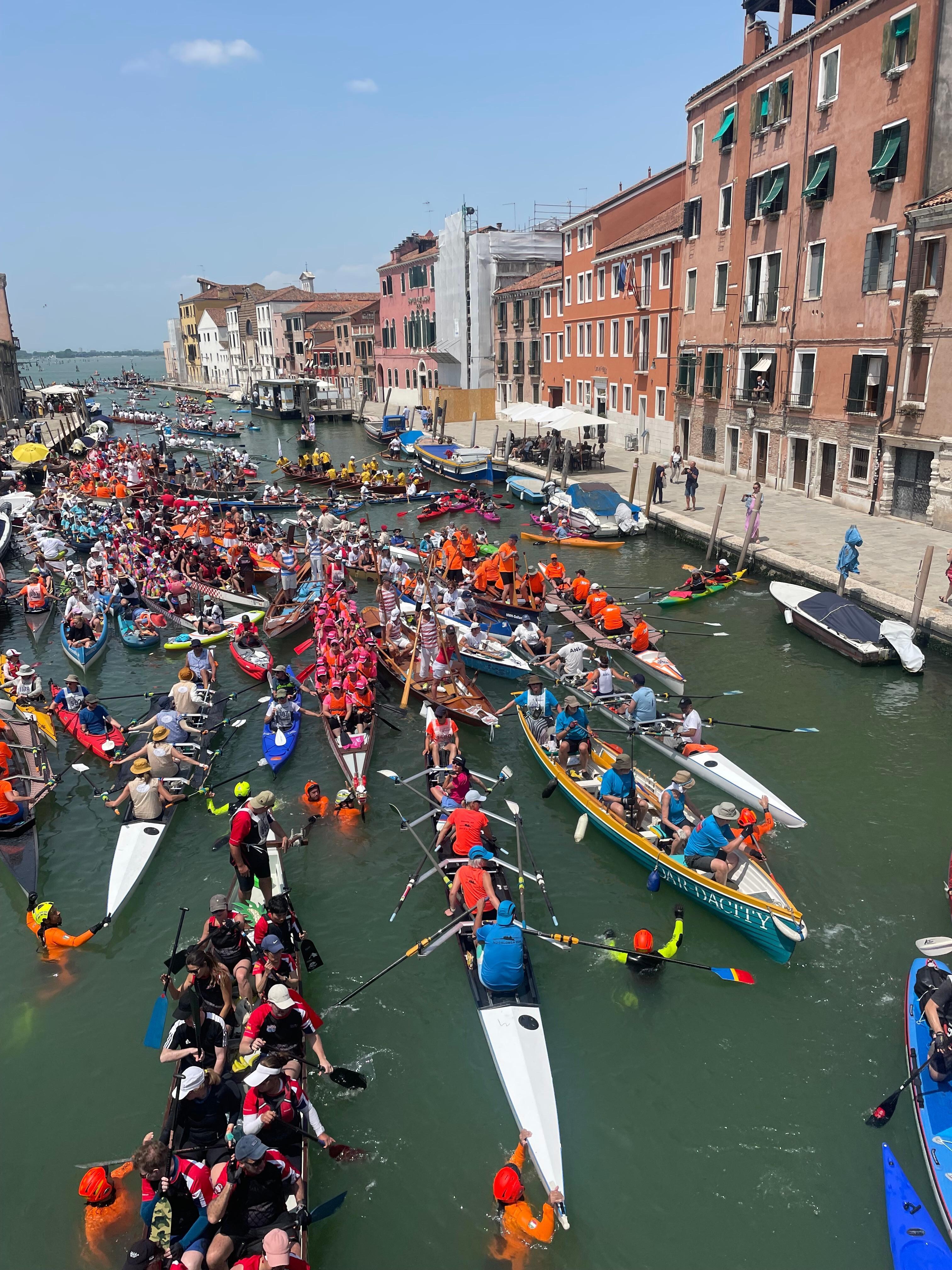 Séjour à Venise pour ramer la Vogalonga