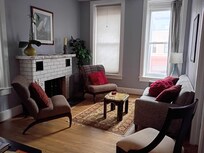 Living room/perfect for remote work