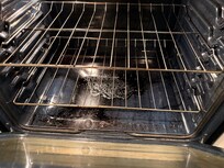 Burnt in bottom of stove