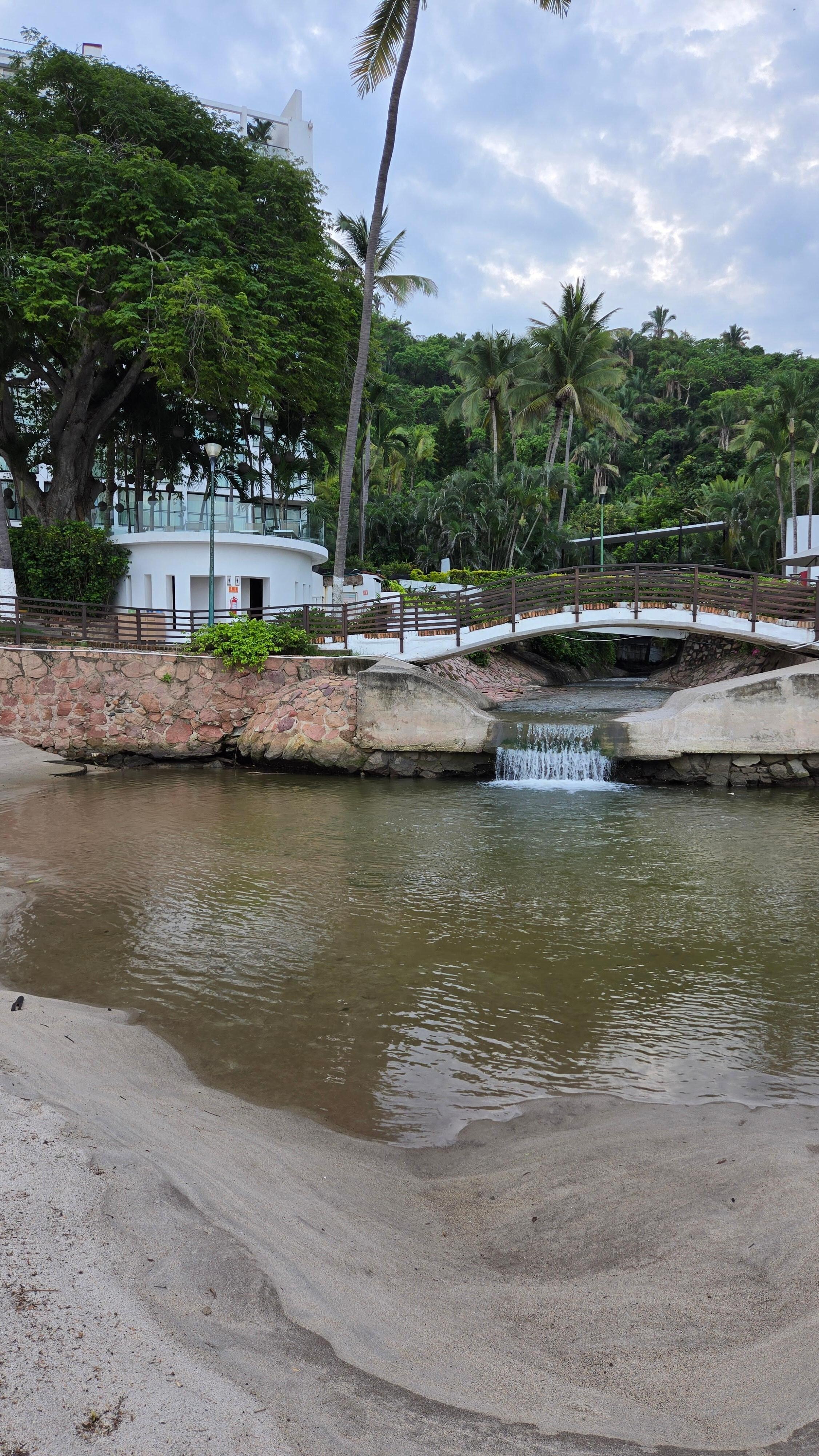 River meets the ocean