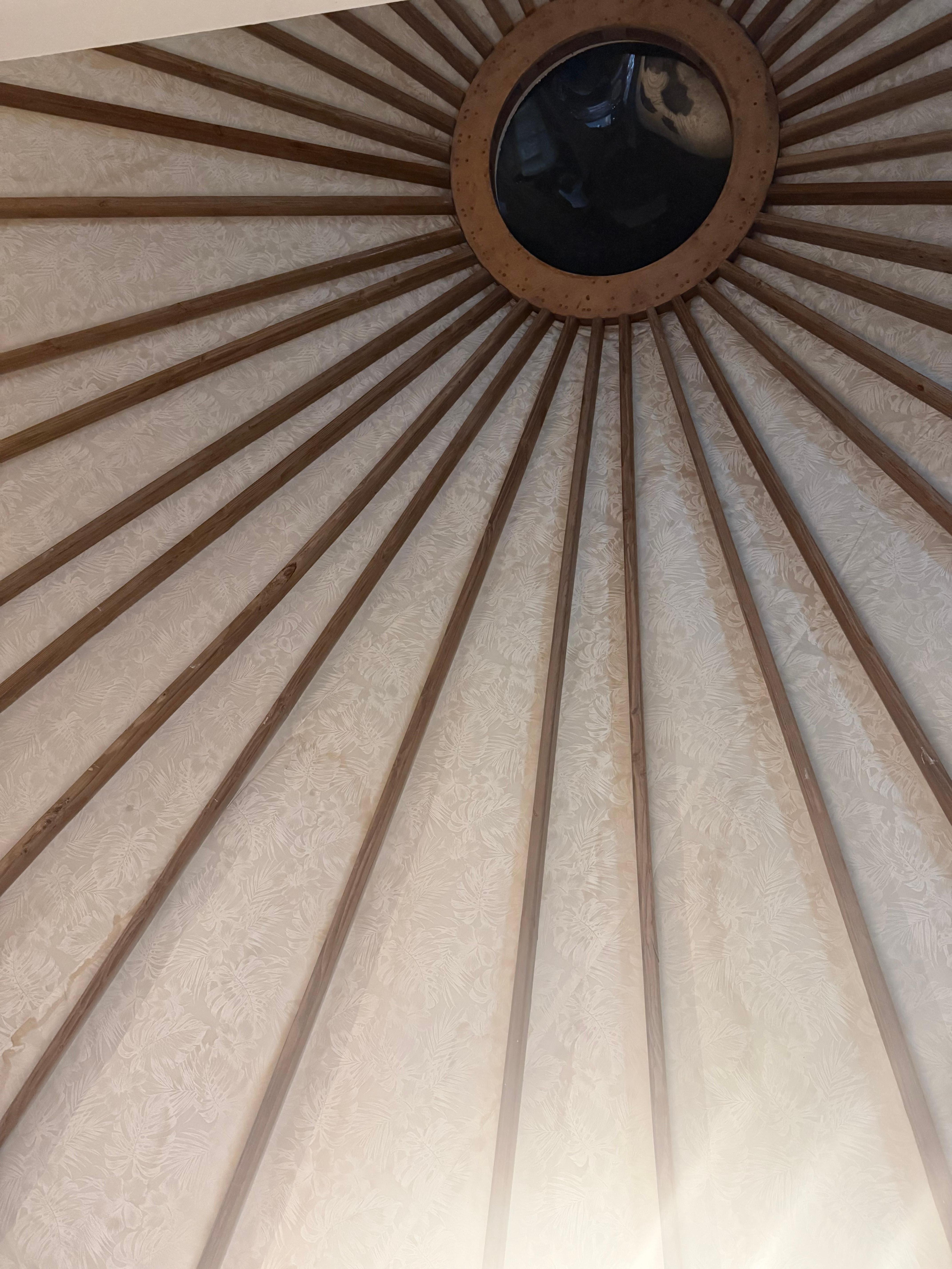 A view of the ceiling