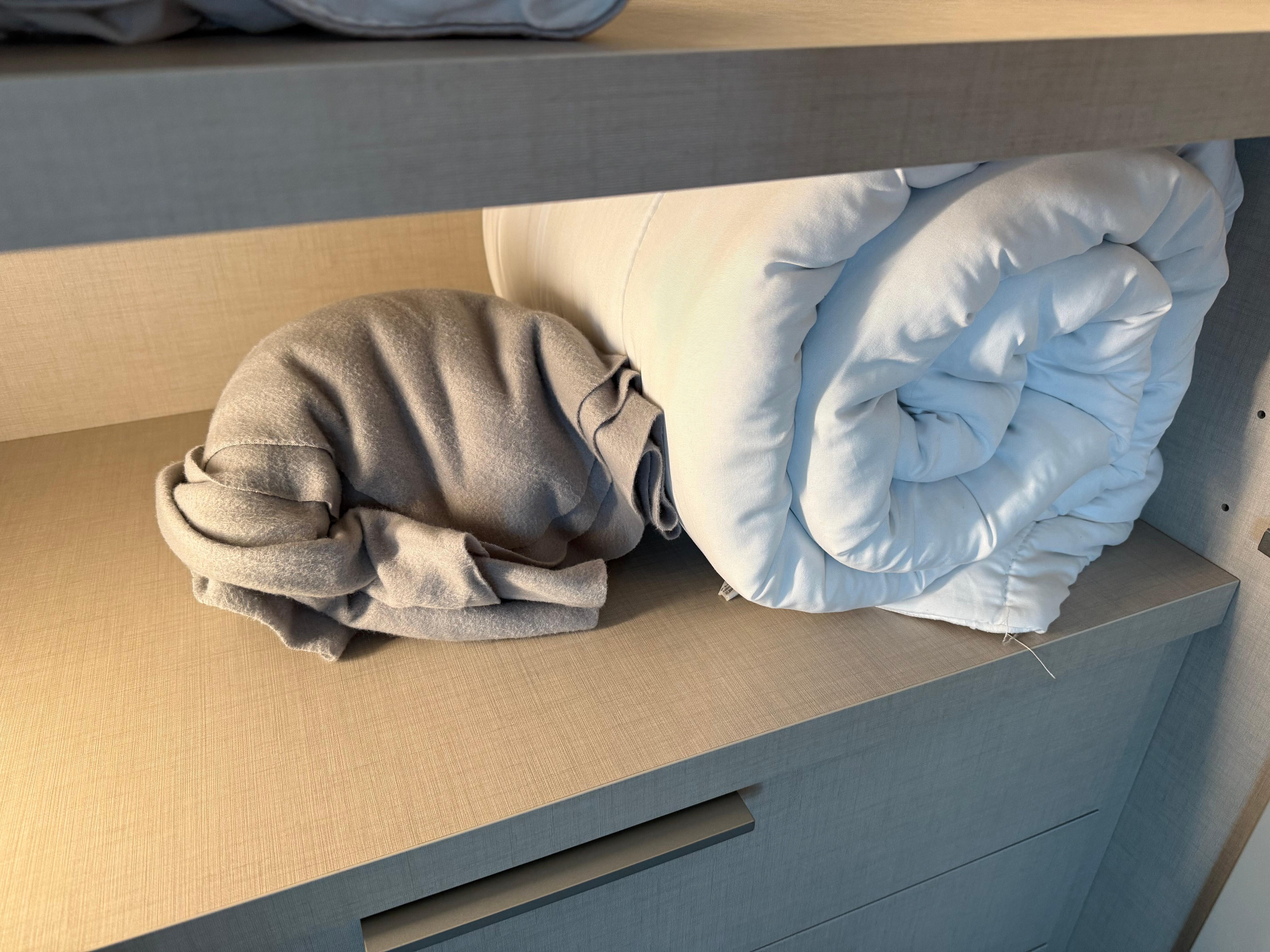 Soiled bed covers 