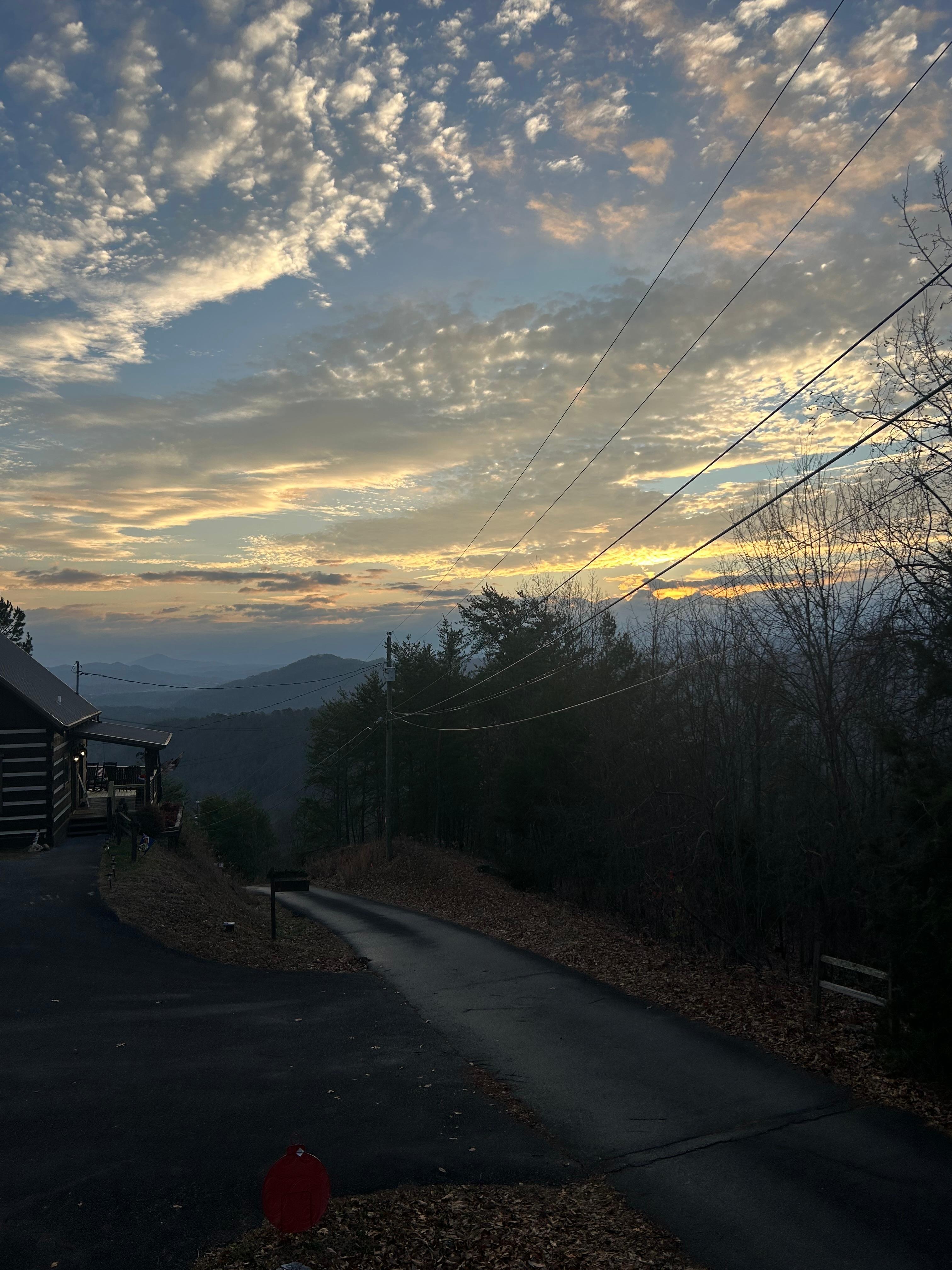 View from the porch!