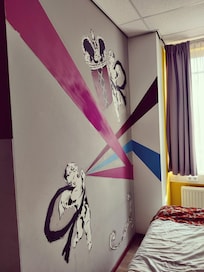 Room decor. Bright and not boring