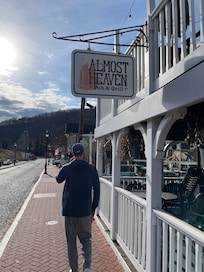 Downtown Harpers Ferry.