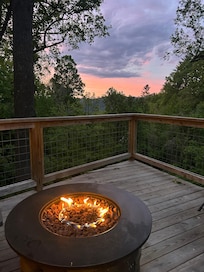 View from deck