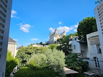 View from the garden
