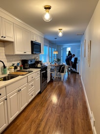 Looking toward front from main bedroom