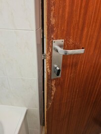 Bathroom door