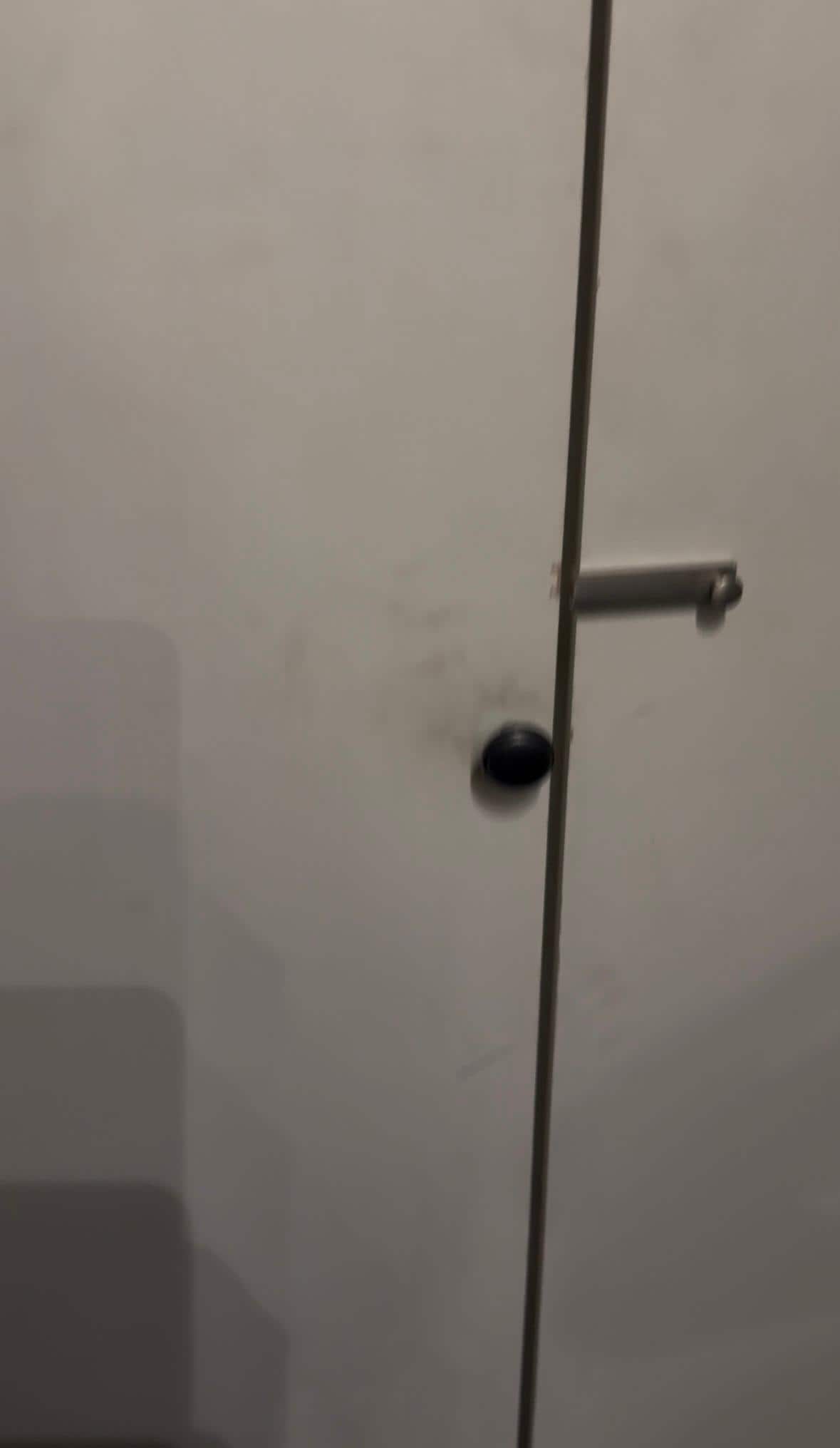 Door inside upstairs closet