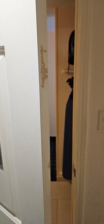 Door of the bathroom