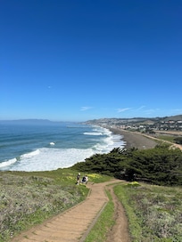 This is your view when you hike south for a little over a mile