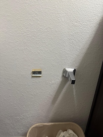 Toilet paper holder was broken