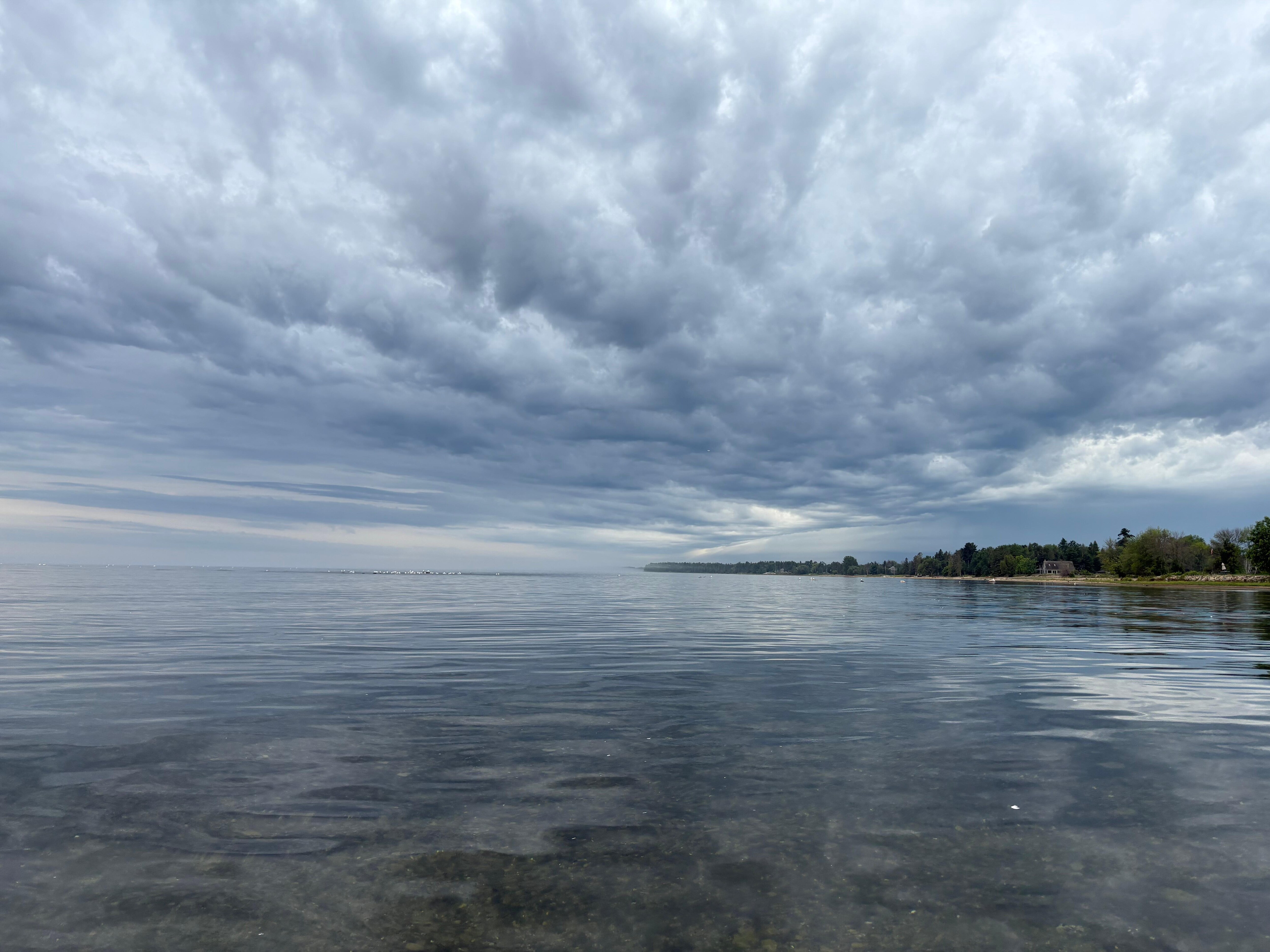 A storm rolling in