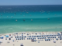 Beach view from 16th floor